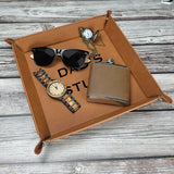 Genuine Leather Catch Tray