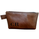 Genuine Leather Make-Up Bag