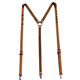 Genuine Leather Suspenders