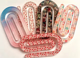 Giant Paper Clip Bookmarks