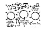Santa Snack Plate