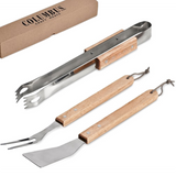 Palma Bamboo 3-Piece Braai Set