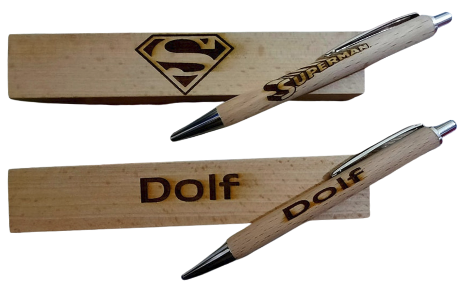 Wooden Pen Box Set – Houterasies