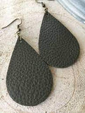 Genuine Leather Earrings
