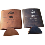 Leather Can Koozie