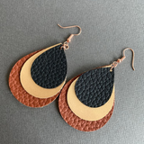 Genuine Leather Earrings