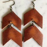 Genuine Leather Earrings