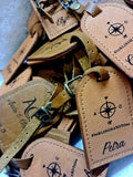 Leather Luggage Tag