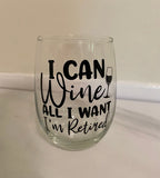 Stemless Wine Glass – Personalised