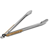 Braai Tongs – Stainless Steel & Bamboo