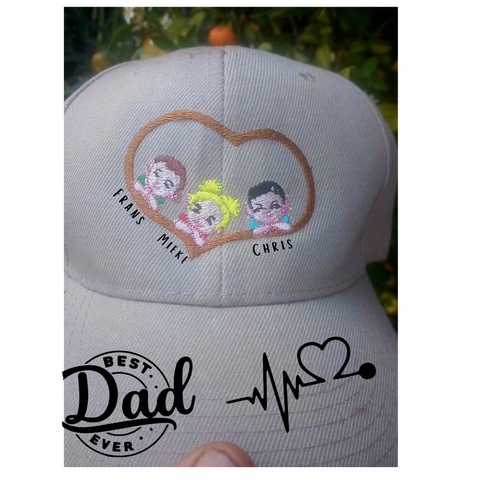 Best Dad Personalized Cap