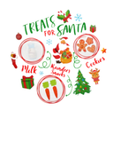 Santa Snack Plate Colour