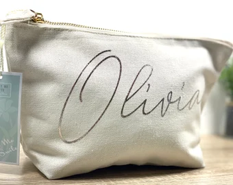 Canvas Make-Up Bag