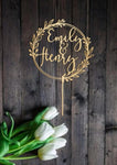 Acrylic Cake Topper