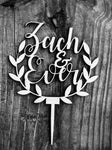 Acrylic Cake Topper
