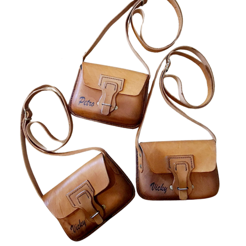 Mini Genuine Leather Handbag