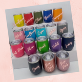 Wine Tumbler Stainless Steel Stemless