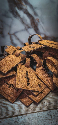Cork Luggage Tag