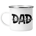 Father's Day Enamel Mugs