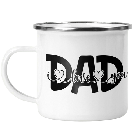 Father's Day Enamel Mugs