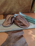 Genuine Leather Flat Cap
