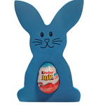 Wooden Bunny with A KinderJoy