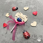 Valentine's Lollipop with Wooden Holder