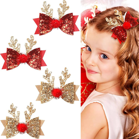 Christmas Hair Bow