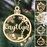 Christmas Wooden Ornaments