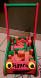 Wooden Block Trolley