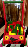 Wooden Block Trolley