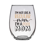 Mothers day Stemless Wine Glass
