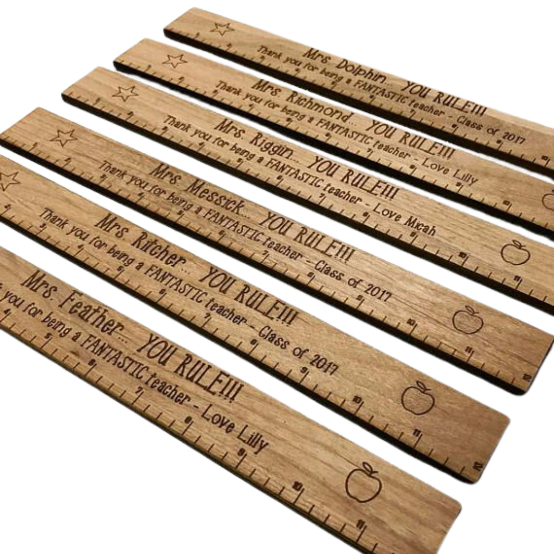 Wooden Ruler – Houterasies