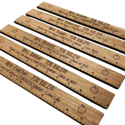 Wooden Ruler – Houterasies
