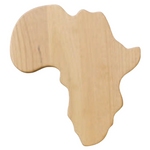 Africa Shape Snack Board