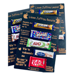 A3 Teacher Appreciation Chocolate Laminated Board